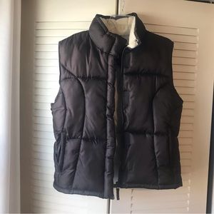 Snozu Brown puffy vest size